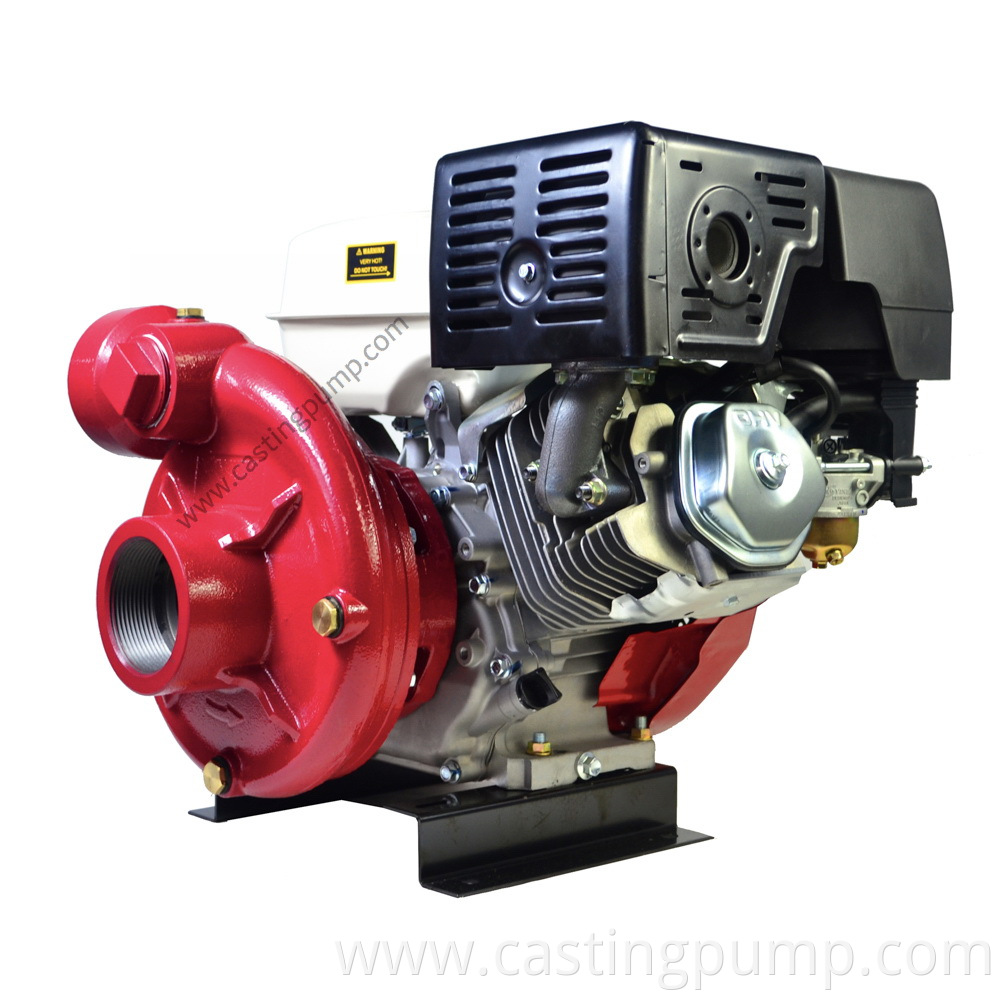 4” casting iron pump with gasolineengine (3)